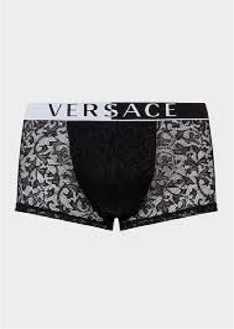 versace intimo uomo pizzo|Intimo Versace in Pizzo Giallo .